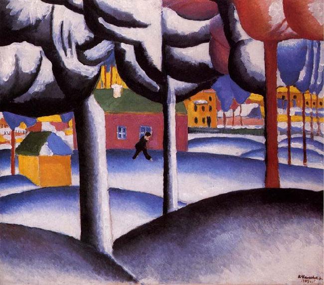 Kazimir Malevich Winter, France oil painting art